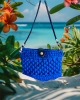 Sac bandoulière bleu