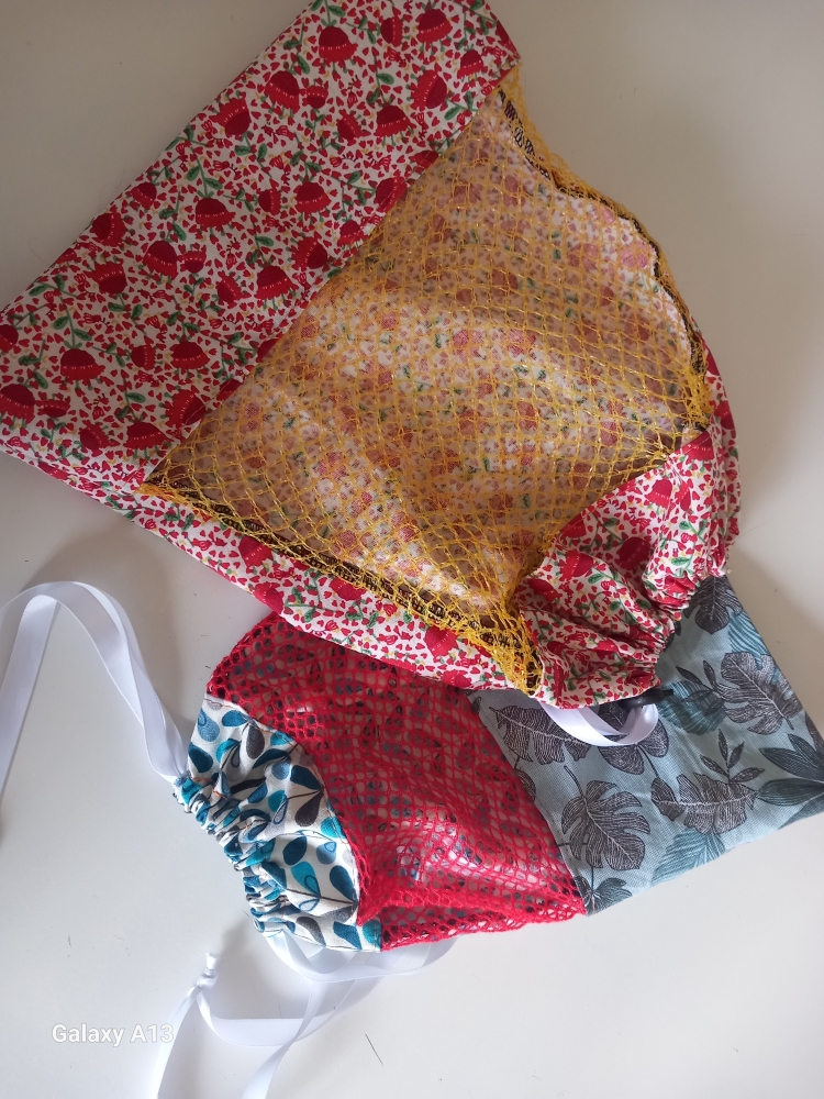 Lot de sacs pour fruits légumes 