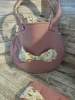 Sac rond et sa pochette assortie