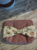 Sac rond et sa pochette assortie