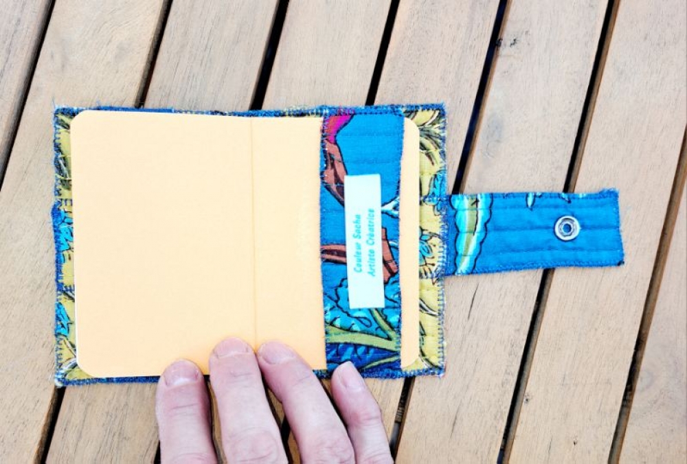 Étui et mini carnet de note ligné