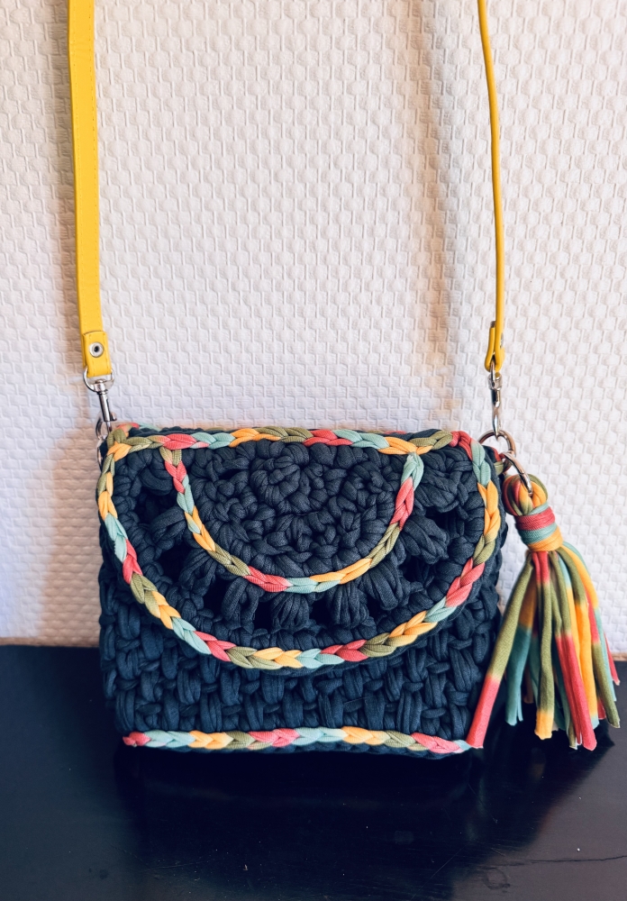 Sac bandoulière vert eden