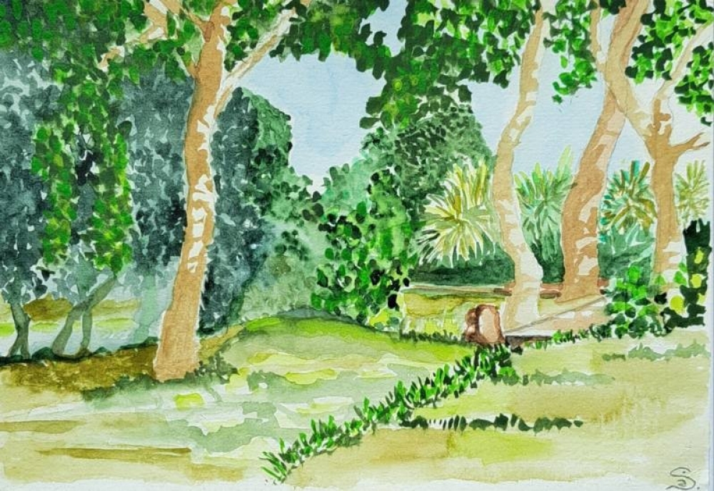 Le jardin