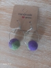 Boucles d'oreilles feutrée 