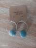 Boucles d'oreilles feutrée 