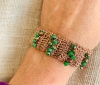 Bracelet Giorgia en crochet.