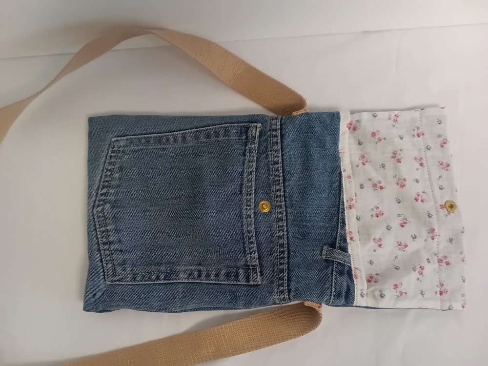 sac pochette en jean