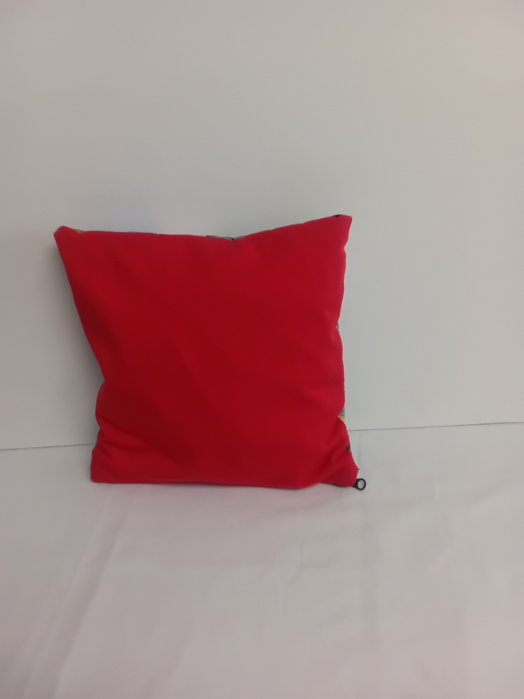 coussin patchwork