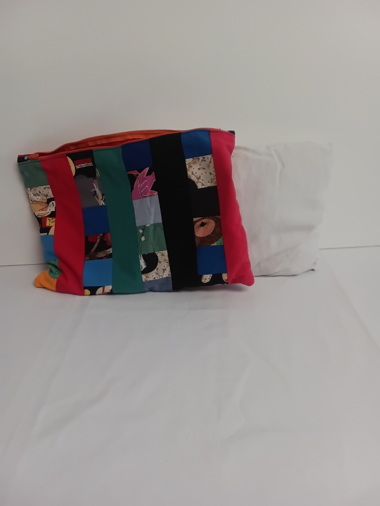 coussin patchwork
