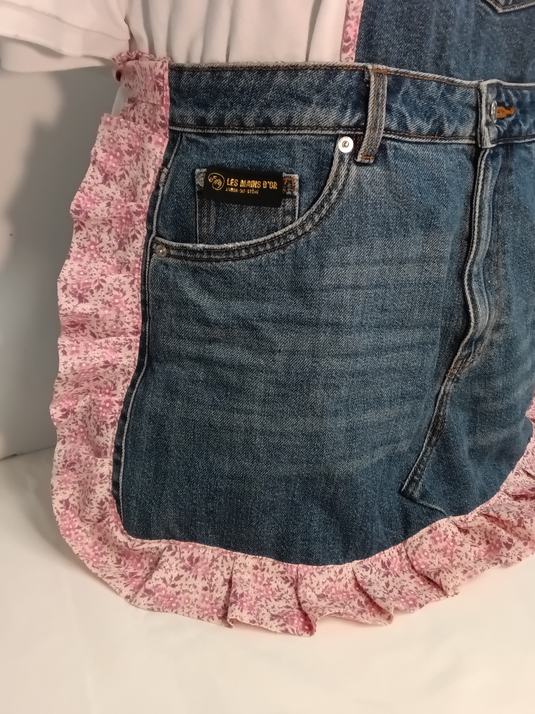 Tablier en Jean recyclé