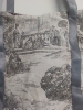 sac à main style toile de jouy