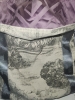 sac à main style toile de jouy