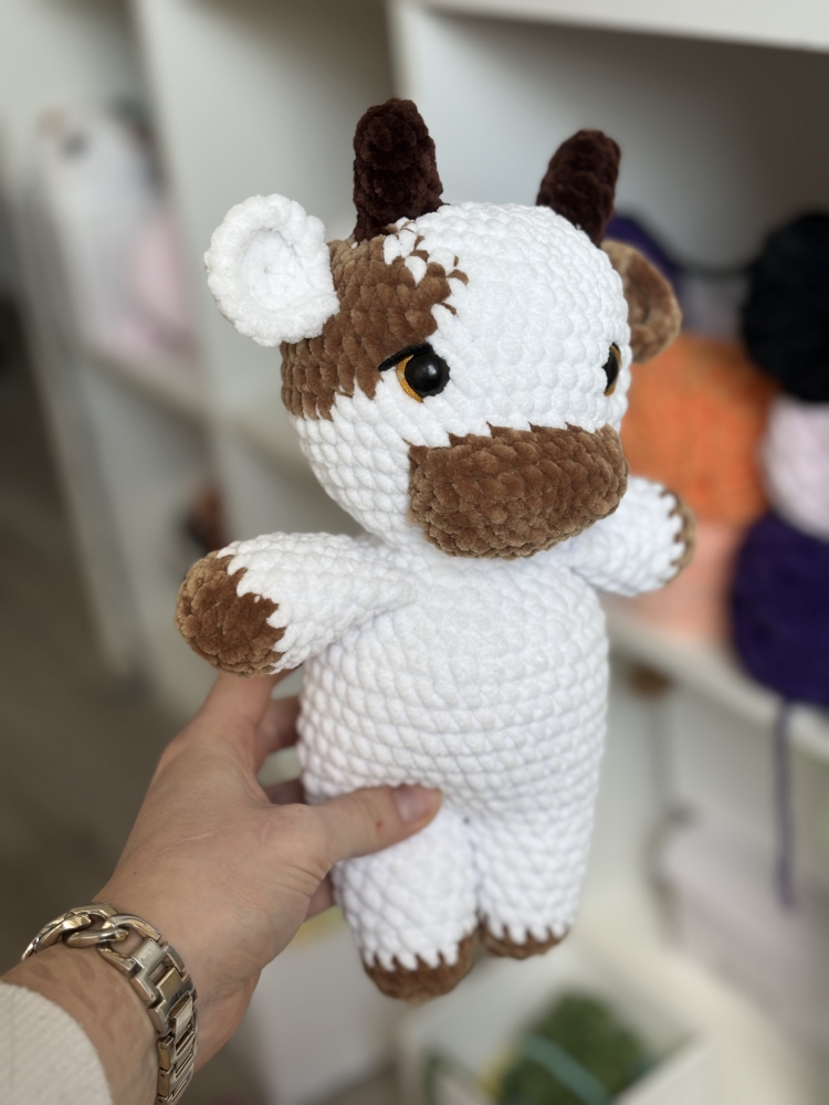 Vache en crochet