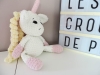 Doudou licorne au crochet