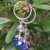 Boucles d'oreilles Romantique Cœur Cristal