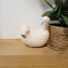 Peluche chat blanc