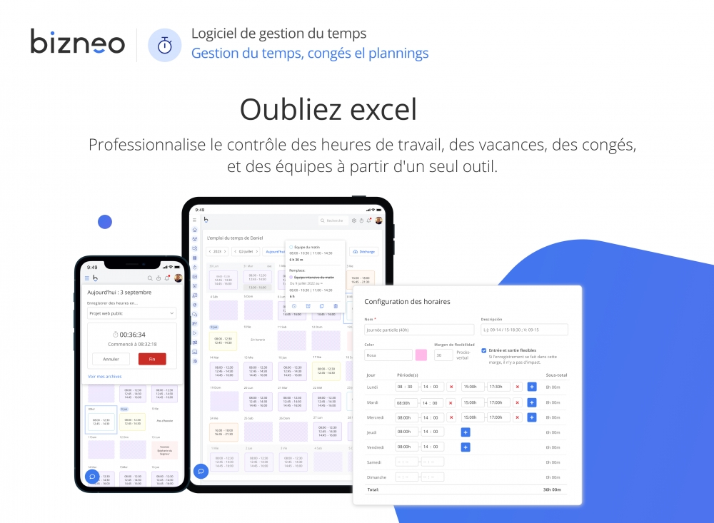 Bizneo HR suite - Logiciel RH complet