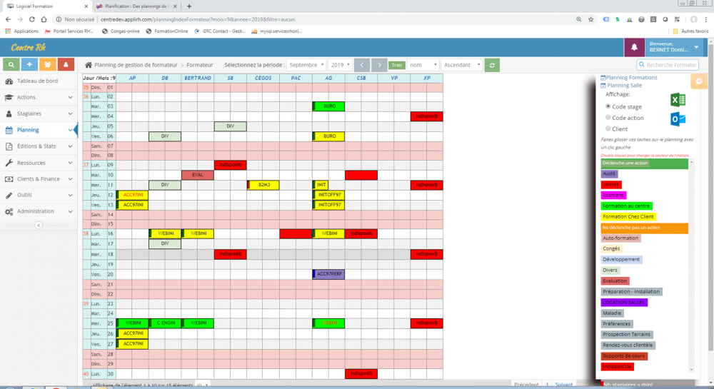 CentreRH : logiciel de gestion pour centre et organisme de formation