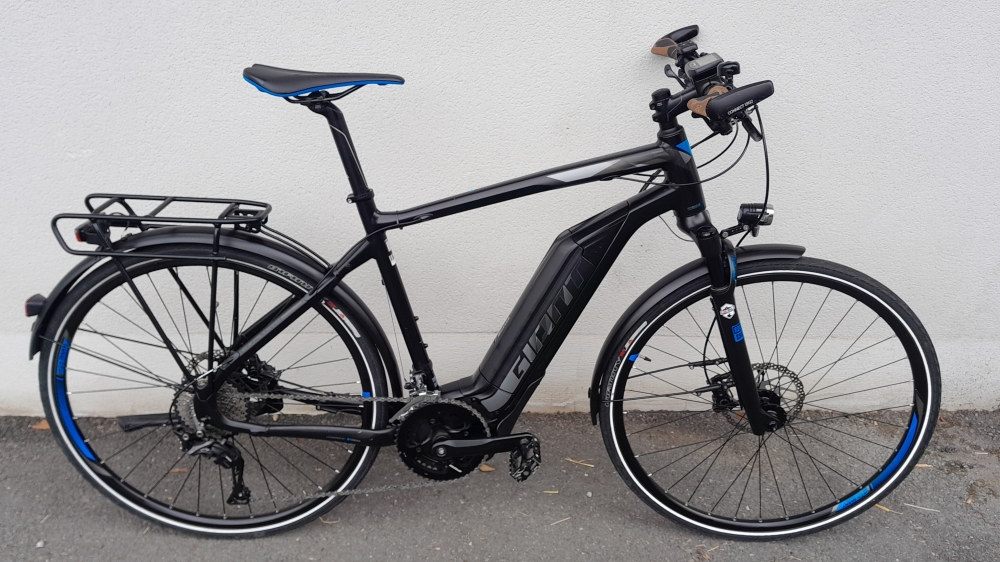 Vélo VTC - Ville électrique Giant Explore E+0 - Aluminium - Taille L | Année 2017