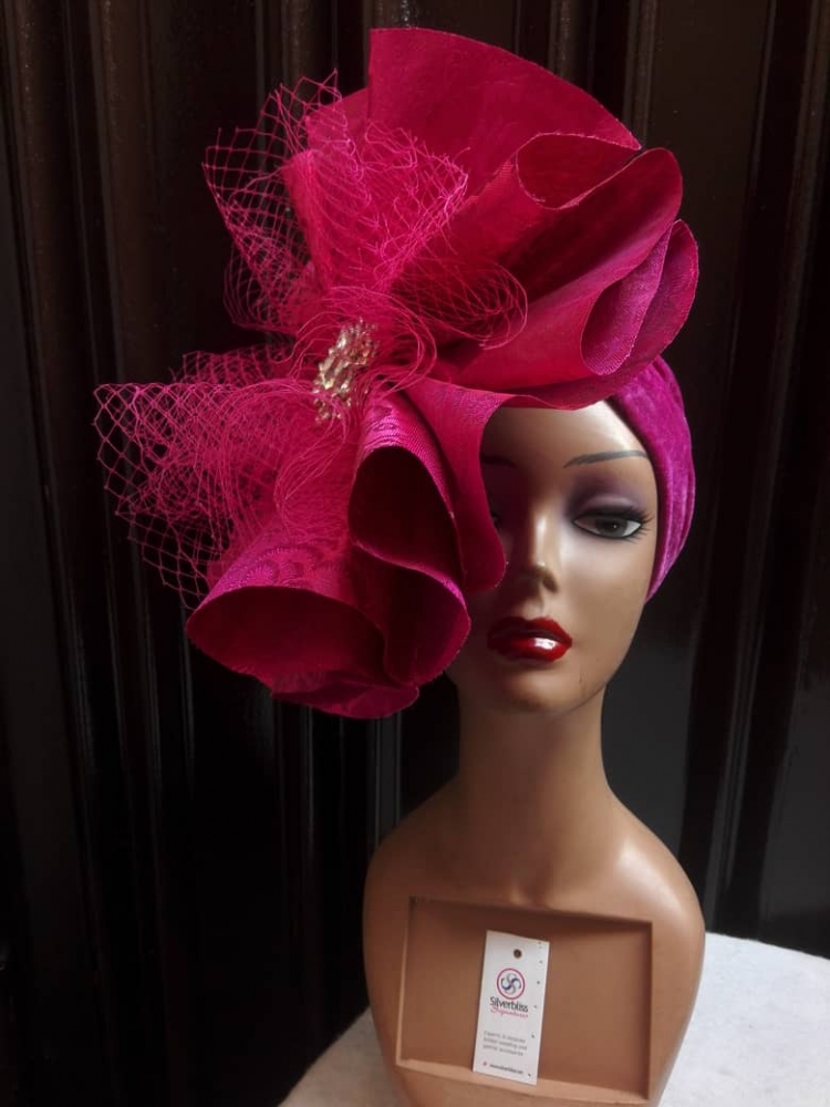 Beautiful Pink Headwrap