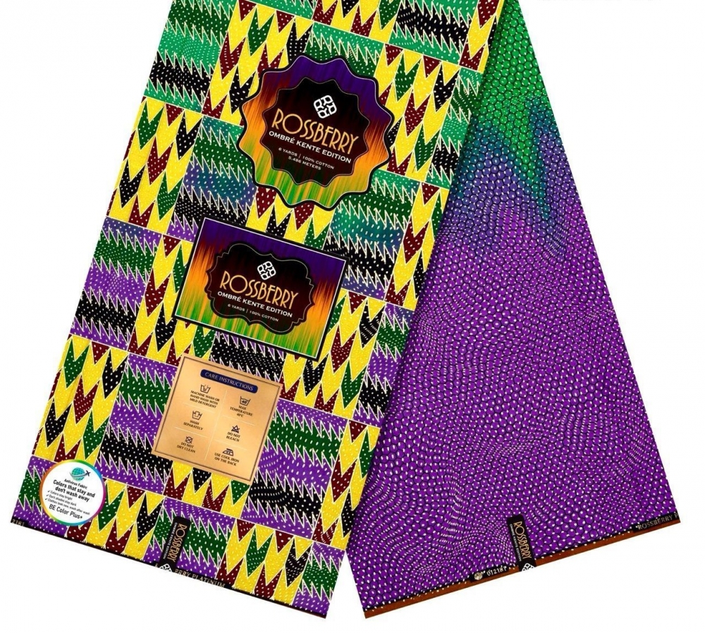 Rossberry Ombre Kente Edition - 10 pieces