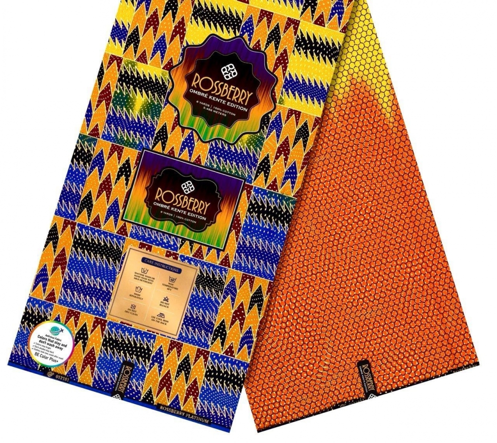 Rossberry Ombre Kente Edition - 10 pieces