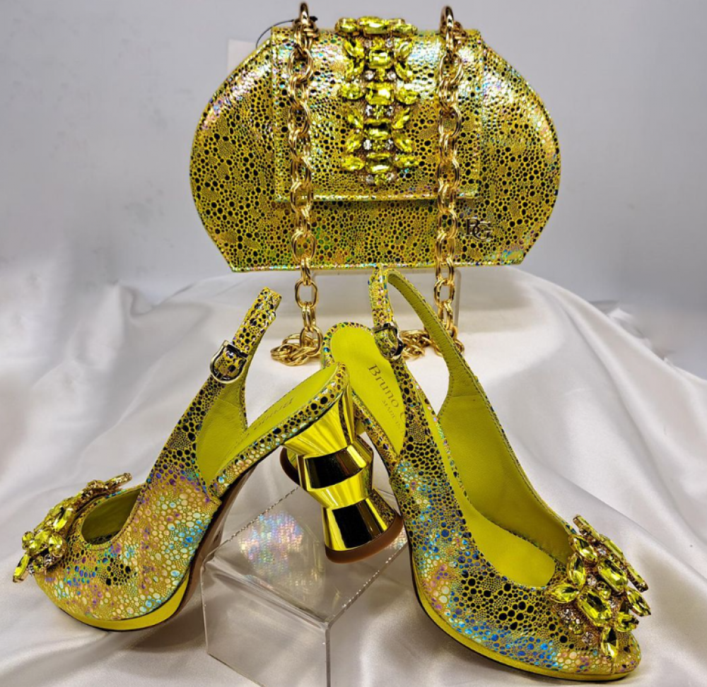 Sunshine Shoe and Bag set