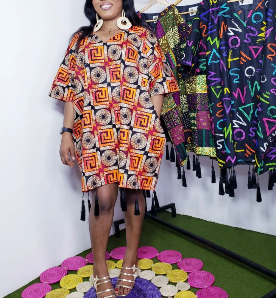 Dashiki Dazzle dress