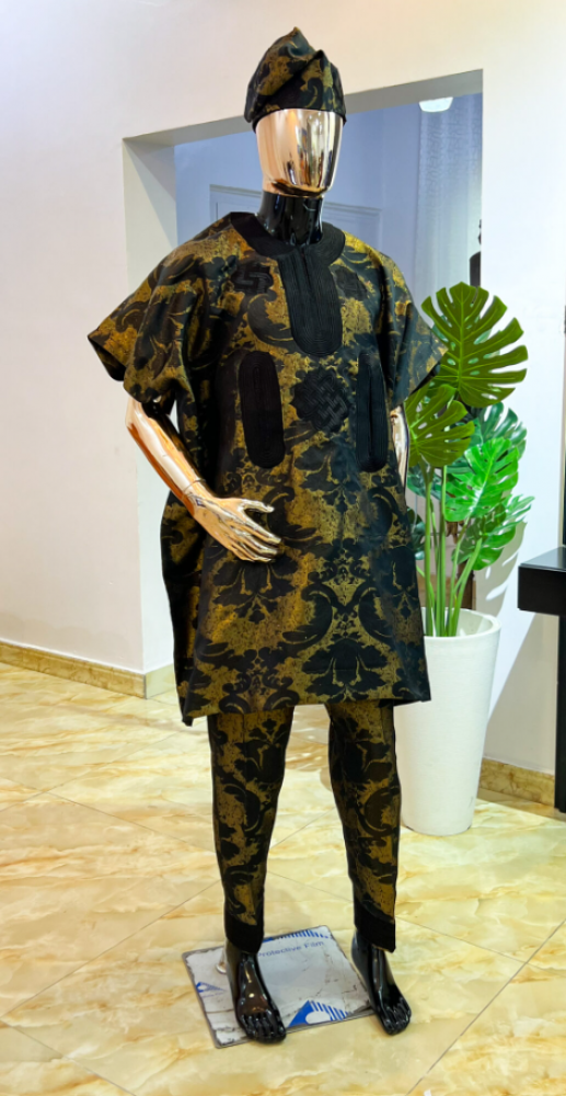 Àsà Royal Brocade Agbada Set