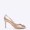 Rodo Satin Pump - Blush 