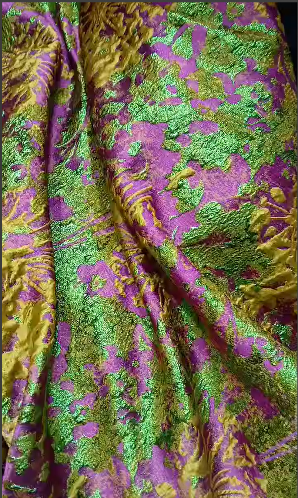 Exquisite brocade fabric