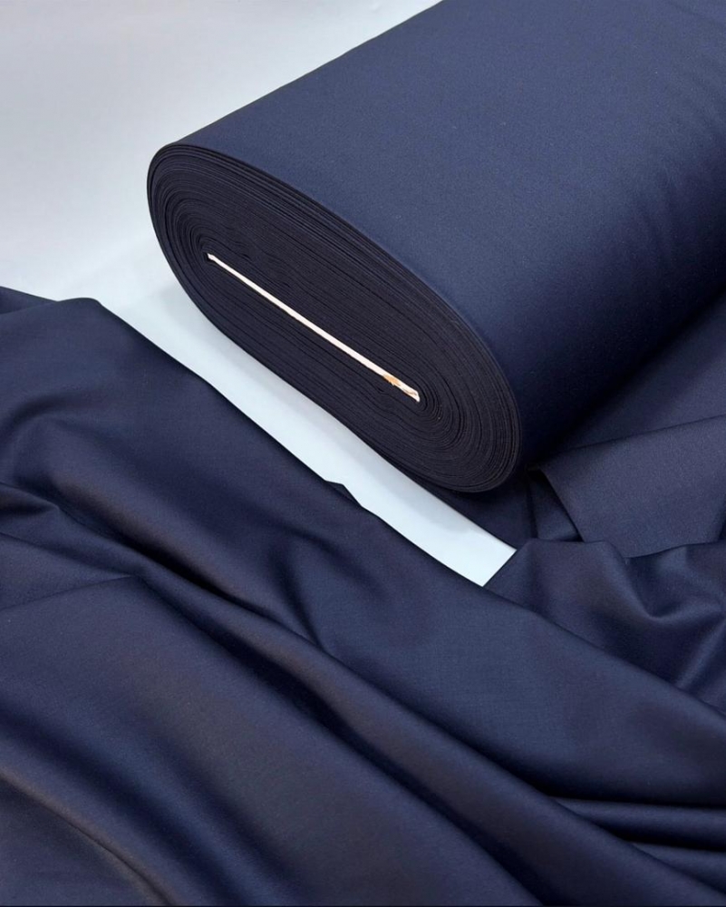 Cashmere Wool - Navy  (5 yards)