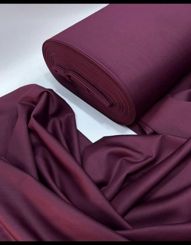 Cashmere Wool - Burgundy (5 yards)