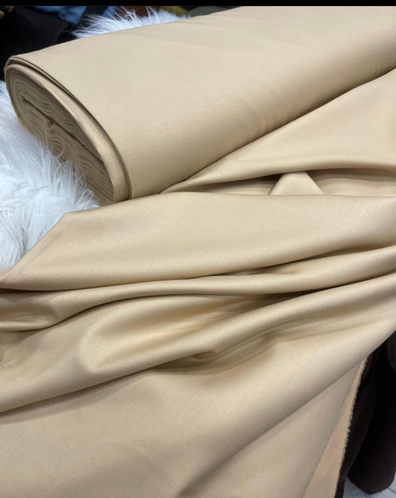 Cashmere Wool - Beige (5 yards)