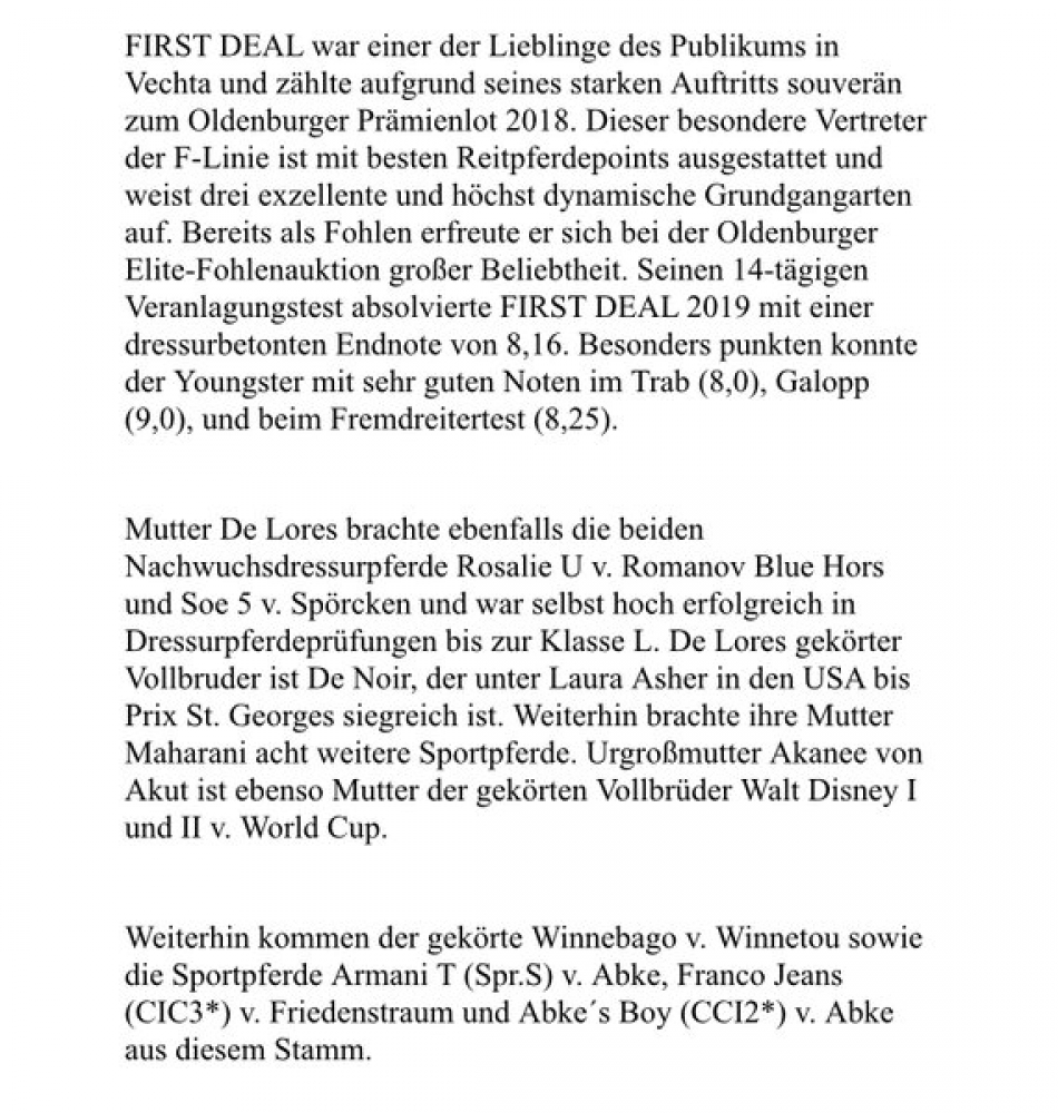 von First Deal