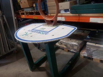 Panier de basket AGORA avec support en alu