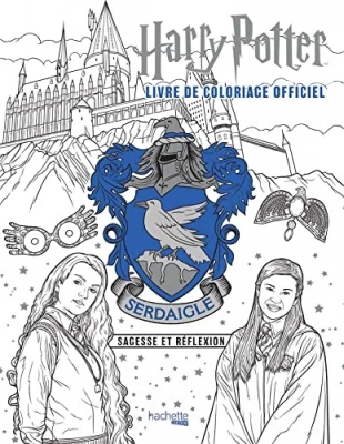 Harry Potter - Serdaigle - le livre de coloriage officiel - Sagesse et réflexion