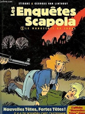 Les enquêtes Scapola, tome 1 : Le manuscrit de judas