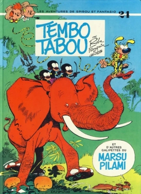 Les aventures de Spirou et Fantasio - Tome 24 - Tembo tabou