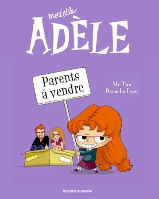 BD Mortelle Adèle, Tome 08 - Parents à vendre