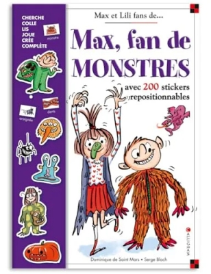 Max, fan de Monstres - Stickers