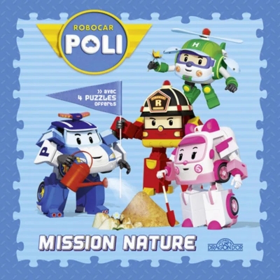 Robocar Poli - Mission Nature (4 puzzle)