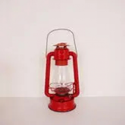 Lampe à pétrole en métal/verre Dietz
