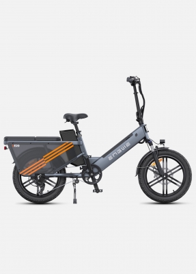 Vélo cargo électrique longtail