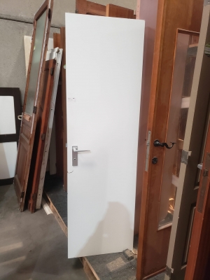 Porte blanche
