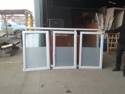 Chassis PVC ouvrant osc battant
