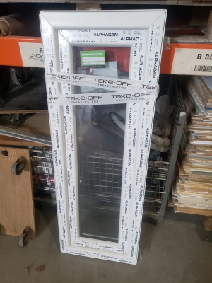 Châssis en PVC blanc neuf