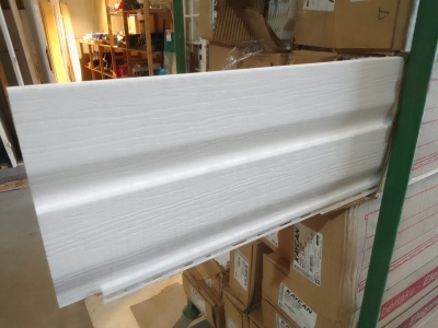 Bardage Kaycan PVC D5 Elegance - BLANC