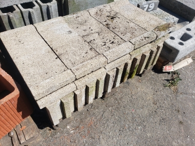 Blocs en béton poreux