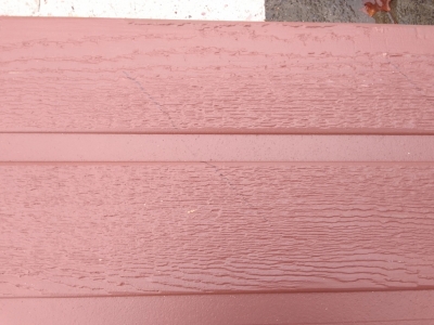 Bardage en bois Kaycan Rouge campagne